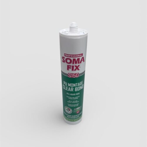 SOMAFIX S150 Poliüretan Şeffaf Montaj Yapıştırıcı