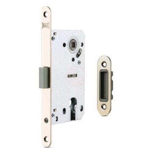 Silindirli Gömme Kapı Kilit Neodyum+Neodyum Mıknatıslı SİYAH 196mm AYNA YENİ